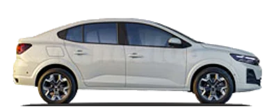 Dacia Logan, vue de profil (visuel catalogue)