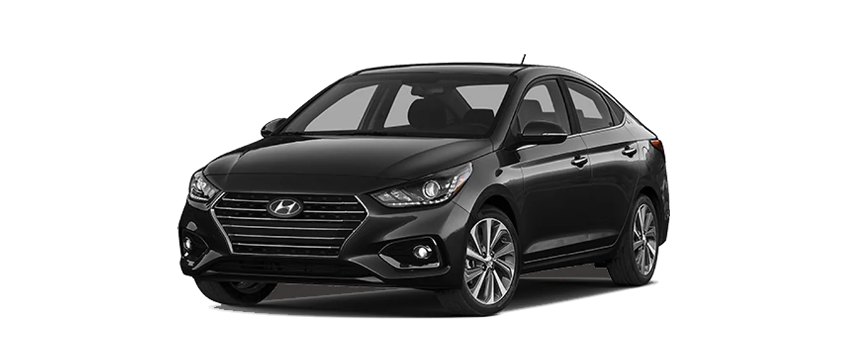 Hyundai Accent، منظر جانبي (صورة الكتالوج)