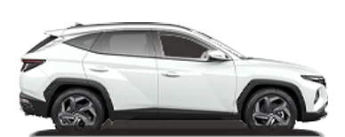 Hyundai Tucson, vue de profil (visuel catalogue)