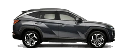 Hyundai Tucson, vue de profil (visuel catalogue)
