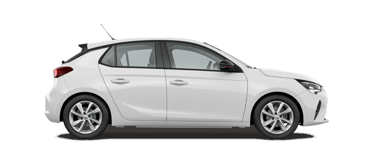 Opel Corsa, vue de profil (visuel catalogue)