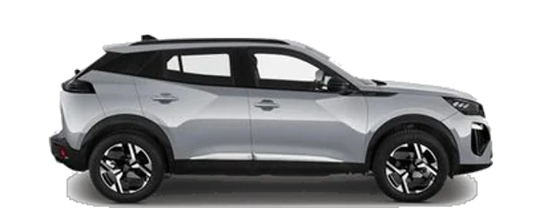 Peugeot 2008, vue de profil (visuel catalogue)