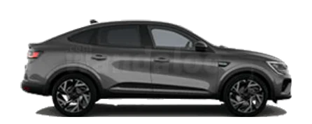 Renault Arkana, vue de profil (visuel catalogue)