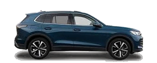 Volkswagen Tiguan, vue de profil (visuel catalogue)