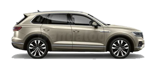 Volkswagen Touareg, vue de profil (visuel catalogue)